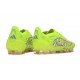 Tacos adidas Predator Elite FG Limón Lúcido Rosa Lúcido Azul Fusion