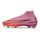 Nike Zoom Mercurial Superfly 10 Elite FG Rosa Naranja