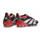 Tacos adidas Predator Elite FG Negro Blanco Rojo