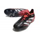 Tacos adidas Predator Elite FG Negro Blanco Rojo