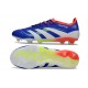 Tacos adidas Predator Elite FG Azul Lúcido Ftwr Blanco Rojo