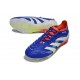 Tacos adidas Predator Elite FG Azul Lúcido Ftwr Blanco Rojo