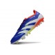 Tacos adidas Predator Elite FG Azul Lúcido Ftwr Blanco Rojo