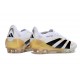 Tacos adidas Predator Elite FG Blanco Negro Dorado