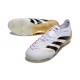 Tacos adidas Predator Elite FG Blanco Negro Dorado