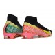 Nike Zoom Mercurial Superfly 10 Elite FG Negro Amarillo Rojo