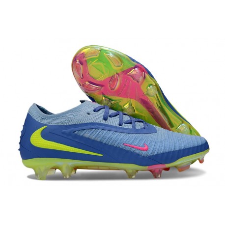 Nike Phantom 6 Elite Low FG Azul Amarillo