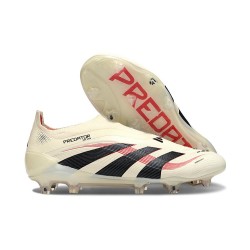 Botas de Futbol adidas Predator Elite 25 LL FG Blanco Off Negro Rubí Puro