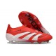 Botas de Futbol adidas Predator Elite 25 LL FG Rojo Lúcido Blanco Negro