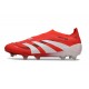 Botas de Futbol adidas Predator Elite 25 LL FG Rojo Lúcido Blanco Negro