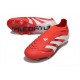 Botas de Futbol adidas Predator Elite 25 LL FG Rojo Lúcido Blanco Negro
