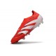 Botas de Futbol adidas Predator Elite 25 LL FG Rojo Lúcido Blanco Negro