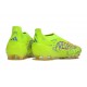 adidas Predator Elite 25 Sin Cordone FG Limón Lúcido Rosa Azul Fusion