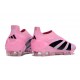 Botas adidas Predator Elite 25 Sin Cordone FG Rosa Negro