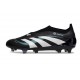 Botas adidas Predator Elite 25 Sin Cordone FG Negro Blanco Azul