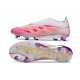 Botas adidas Predator Elite 25 Sin Cordone FG Rosa Blanco