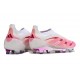 Botas adidas Predator Elite 25 Sin Cordone FG Rosa Blanco