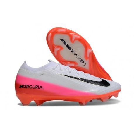 Nike Air Zoom Mercurial Vapor XVI Elite FG Blanco Negro Rojo