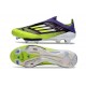 Botas adidas F50+ Laceless FG Morado Rush Ftwr Blanco Limón Lúcido