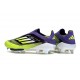Botas adidas F50+ Laceless FG Morado Rush Ftwr Blanco Limón Lúcido