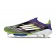 Botas adidas F50+ Laceless FG Morado Unity Blanco Amarillo Solar 