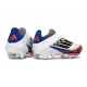 Adidas F50 Elite Laceless X Son FG Blanco Negro Rojo Vivo