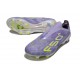 Botas de Futbol adidas F50+ Laceless FG Violeta Tone Limón Lúcido Morado Rush