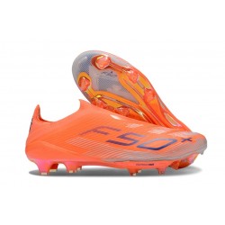 Botas de Futbol adidas F50+ Laceless FG Arancio Nero