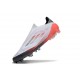 Botas adidas F50 Elite Laceless FG Blanco Negro Rojo