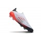 Botas adidas F50 Elite Laceless FG Blanco Negro Rojo