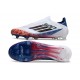 Adidas F50 Elite Laceless X Son FG Blanco Negro Rojo Vivo