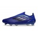 Botas adidas F50 Elite Laceless FG Azul