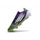 Botas adidas F50 Elite Laceless FG Morado Unity Blanco Amarillo Solar 
