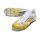 Botas adidas F50 Elite Laceless FG Blanco Amarillo