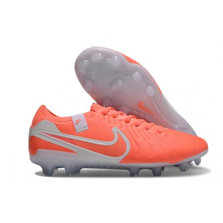 Botas Nike Tiempo Legend 10 Elite FG Lava Caliente Blanco