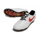 Botas Nike Tiempo Legend 10 Elite FG Ronaldo Blanco Rojo