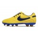 Botas Nike Tiempo Legend 10 Elite FG Amarillo Negro