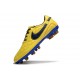 Botas Nike Tiempo Legend 10 Elite FG Amarillo Negro