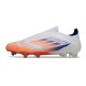 Zapatillas de Fútbol adidas F50 Elite LL FG Ftwr Blanco Rojo Azul Lúcido