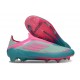 Zapatillas adidas F50 Elite LL FG Flash Agua Rosa Lúcido Lucid Cyan