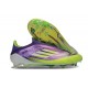 Zapatillas de Fútbol adidas F50 Elite LL FG Morado Rush Ftwr Blanco Limón Lúcido