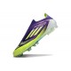 Zapatillas de Fútbol adidas F50 Elite LL FG Morado Rush Ftwr Blanco Limón Lúcido