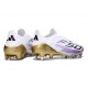Zapatillas de Fútbol adidas F50 Elite LL FG Blanco Negro Violeta