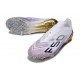 Zapatillas de Fútbol adidas F50 Elite LL FG Blanco Negro Violeta