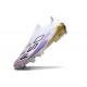 Zapatillas de Fútbol adidas F50 Elite LL FG Blanco Negro Violeta