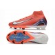 Nike Zoom Mercurial Superfly 10 Elite FG Rojo Blanco Negro