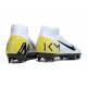 Nike Zoom Mercurial Superfly 10 Elite FG Blanco Negro Amarillo