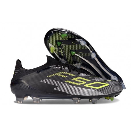Zapatillas adidas F50 Elite FG Negro Amarillo