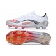 Zapatillas adidas F50 Elite FG X MESSI Ftwr Blanco Rojo Lúcido Plateado Met.