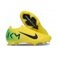 Botas Nike Mercurial Vapor 16 Elite FG KM Amarillo Verde